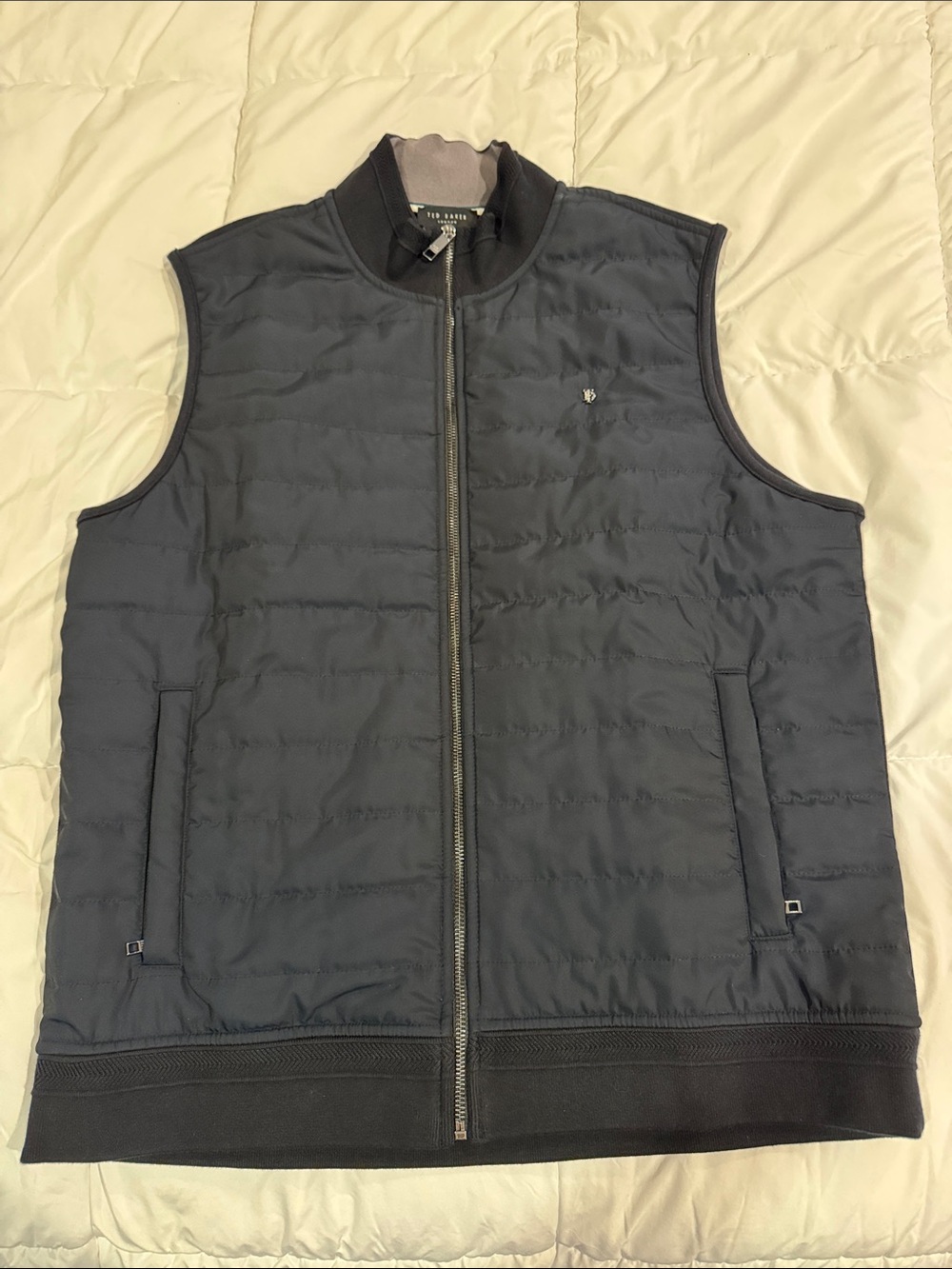 Men's Quilted Black Sleeveless Vest (Pafavor Regular Fit Quilted Gilet)